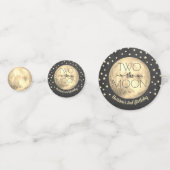 Confettis Deux La Lune 2e fête d'anniversaire Photo (Devant)