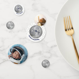 Confettis Deux La Lune 2e fête d'anniversaire Photo