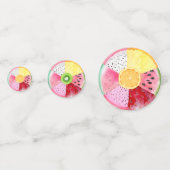 Confettis Deux tti Fruitti Tutti Fruitti Anniversaire Tropic (Derrière)