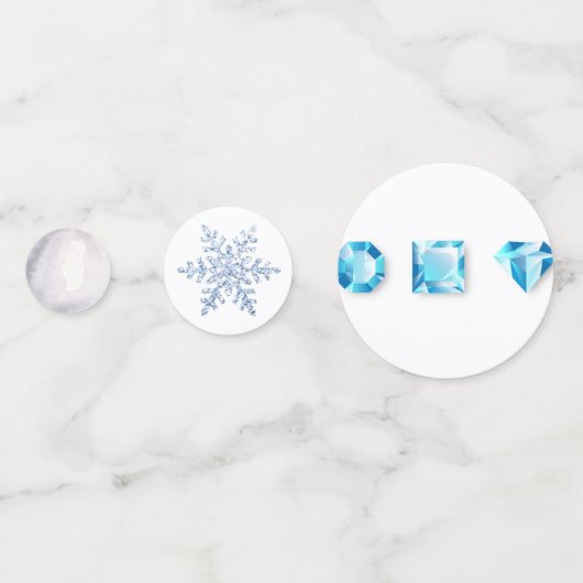 Confettis Diamant et Perle (Derrière)