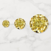 Confettis Diamant jaune (Derrière)