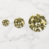 Confettis Diamant Or Faux (Derrière)