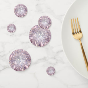 Confettis Diamant rose Faux