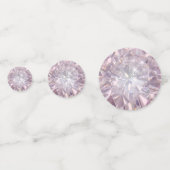 Confettis Diamant rose Faux (Derrière)