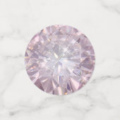 Confettis Diamant rose Faux (Petit recto)