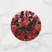 Confettis Diamant rouge Faux Garnet (Petit recto)
