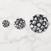 Confettis Dice Delight : Une Cascade géométrique (Derrière)