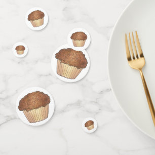 Confettis Dimanche Petit-déjeuner Brunch Streusel Crumb Muff