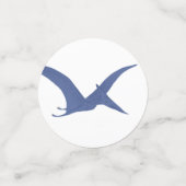 Confettis Dinosaur fête d'anniversaire (Petit recto)