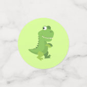 Confettis Dinosaur T-rex Enfants 1er anniversaire Dino Party (Petit recto)