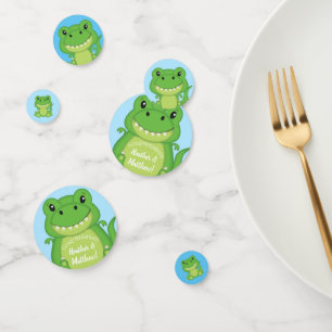 Confettis Dinosaure Baby shower T-Rex
