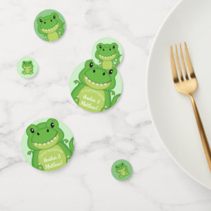 Confettis Dinosaure Baby shower T-Rex