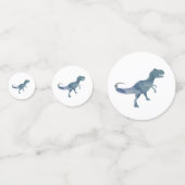 Confettis Dinosaure Bleu (Derrière)