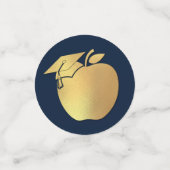 Confettis Diplôme de formation des enseignants Marine Blue G (Petit recto)