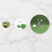 Confettis Diplôme de golf (Derrière)