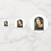 Confettis Diplôme photo du cadre de plume Boho (Devant)