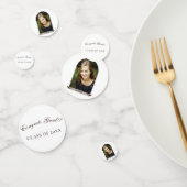 Confettis Diplôme photo du cadre de plume Boho (Groupe)