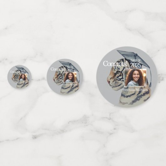 Confettis Diplôme unique (Derrière)