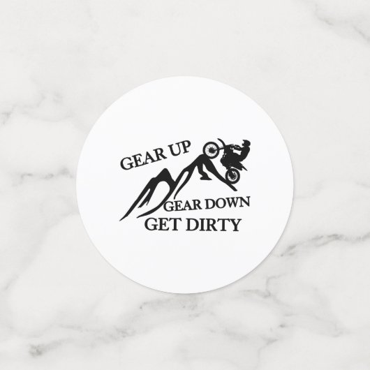 Confettis Dirty Vélo (Petit recto)