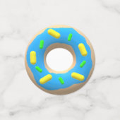 Confettis Donuts rose et bleu (Petit recto)