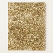 Confettis dorés paillettes Cœur (Dos)