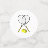 Confettis Doubles de tennis (Petit recto)
