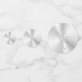 Confettis Dragon oriental à l'air bossé (Devant)