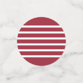 Confettis Drapeau américain rouge blanc étoiles et rayures (Petit recto)