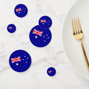Confettis Drapeau australien patriotique
