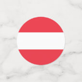 Confettis Drapeau Autriche (Petit recto)