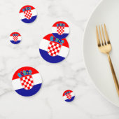 Confettis Drapeau Croatie (Groupe)