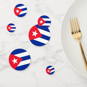 Confettis Drapeau Cuba