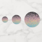Confettis Drapeau de fierté polygender pixelisé funky tripan (Derrière)