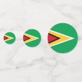 Confettis Drapeau de la Guyane (Derrière)