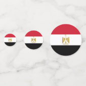 Confettis Drapeau de l'Égypte (Devant)