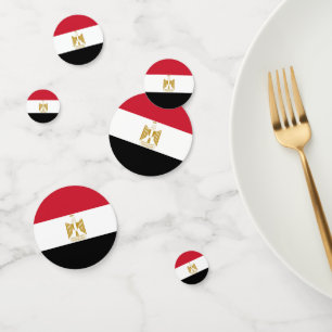 Confettis Drapeau de l'Égypte