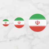 Confettis Drapeau de l'Iran (Devant)
