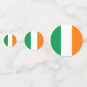 Confettis Drapeau de l'Irlande (Derrière)