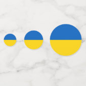 Confettis Drapeau de l'Ukraine (Devant)