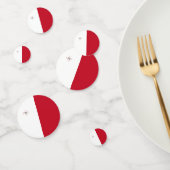 Confettis Drapeau de Malte (Groupe)