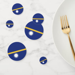 Confettis Drapeau de Nauru