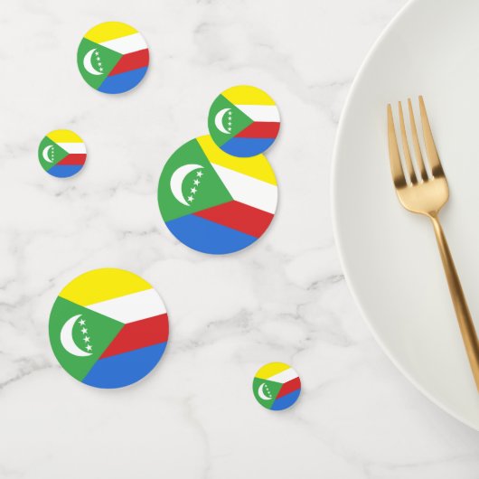 Confettis Drapeau des Comores (Groupe)
