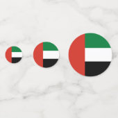 Confettis Drapeau des Émirats arabes unis (Derrière)