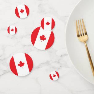 Confettis Drapeau du Canada