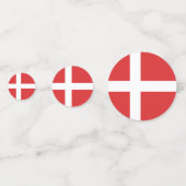 Confettis Drapeau du Danemark (Derrière)
