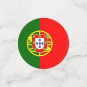 Confettis Drapeau du Portugal (Petit recto)