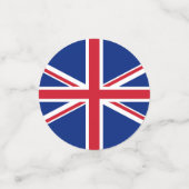 Confettis Drapeau du Royaume-Uni (Petit recto)