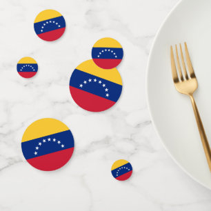 Confettis Drapeau du Venezuela