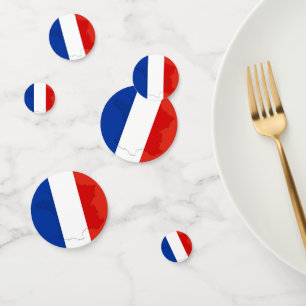 Confettis drapeau français