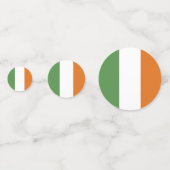 Confettis Drapeau irlandais (Derrière)